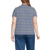 Lands' End Women's Relaxed Supima Cotton T-Shirt - 2 of 3