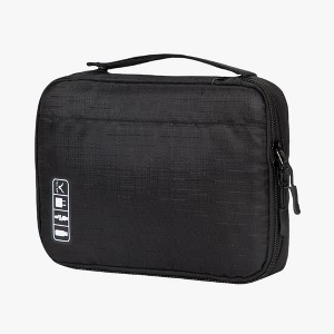 Hynes Eagle Cable Organizer Case With Strap 7.9 inch Black - 1 of 4