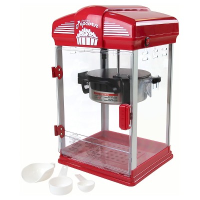 Photo 1 of ***MAJOR DAMAGE - CRACKED - POWERS ON - UNABLE TO TEST FURTHER***
West Bend Stir Crazy Movie Theater Popcorn Popper with Nonstick Popcorn Kettle, 4 Qt., Red