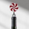 Unique Bargains Bottle Stoppers Lollipop Zinc Alloy PTR White Red Silver Tone 4.33"x1.57"x0.79" 1 Pc - 2 of 3