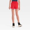 Girls' Woven Piped Shorts - All In Motion™ - 2 of 3
