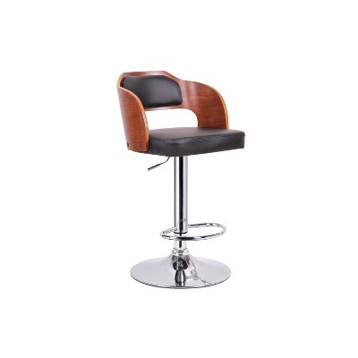 Sitka and Modern Barstool Black - Baxton Studio