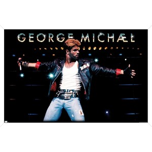 Trends International George Michael - Faith Framed Wall Poster Prints - 1 of 4