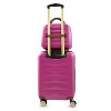 Puiche Jewel 2-Piece Carry-On Spinner Weekender Bag Luggage Sets - 2 of 4