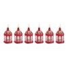 Glittered Glass Lantern Ornament (Set of 6) - 4 of 4