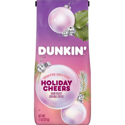 Dunkin' Holiday Cheers Dark Roast Ground Coffee - 11oz