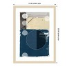 Amanti Art Bluff Block I  by Cartissi Wood Framed Wall Art Print - 3 of 4
