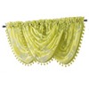 Kate Aurora Organza Sheer Milawi Complete 5 Piece Window Curtain Set - 3 of 4