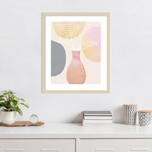 Amanti Art Mid-Century Floral I by Andrea Haase Framed Wall Art Print - 1 of 4