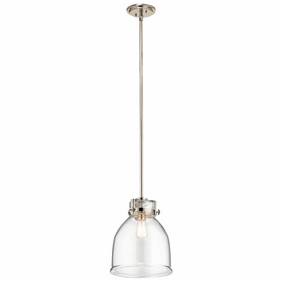 Briar 1 Light Pendant Polished Nickel