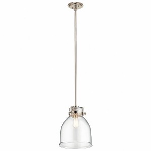 Briar 1 Light Pendant Polished Nickel - 1 of 1