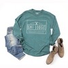 Simply Sage Market Women's Alpine Valley Ski Lodge Long Sleeve Garment Dyed Tee - 3 of 4