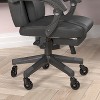 Flash Furniture X40 Gaming Chair Racing Computer Chair with Fully Reclining Back/Arms and Transparent Roller Wheels, Slide-Out Footrest - image 4 of 4