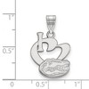 Black Bow Jewelry Sterling Silver Florida Gators NCAA Large Pendant - 2 of 3