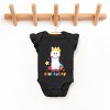 The Juniper Shop Mini Smiley Unicorn Distressed Flutter Sleeve Bodysuit - 2 of 4