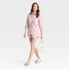 Women's Long Sleeve Collared Button-Down Shirt - Universal Thread™ - 3 of 3