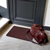 Evideco French Home Goods Outdoor Front Door Mat Chloe - 24x16 Inch Polypropylene Rug with Latex Backing - Available in 4 Colors: Maroon, Brown, Gray, and Anthracite - image 2 of 4