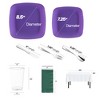 Smarty Had A Party Purple, White, And Green NFL / NBA / MLB Dinnerware Set - 60 Sets - 2 of 4