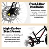 20 inch Mountain Kids Bike for Boys & Girls, Ages 6-12, 7-Speed with Front Suspension - 4 of 4