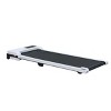 Syemin Treadmills Pad Running 2.0HP Cushioned Belt Folding Portable Treadmill Spacious Surface Under Desk Home Gym Exersice, White, 47.6"*19.1"*4.92" - 2 of 4