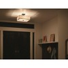 Kichler Lighting Shailene 3 - Light Semi-Flush Mount in  Black - 2 of 4