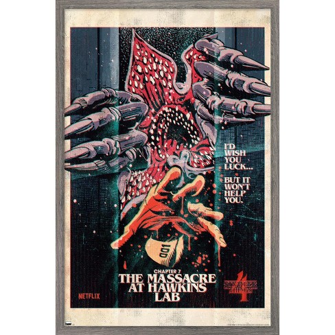 Trends International Netflix Stranger Things: Season 4 - Massacre Framed Wall Poster Prints - image 1 of 4