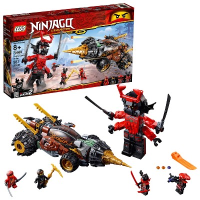 LEGO Ninjago Masters of Spinjitzu Cole s Earth Driller 70669