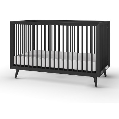 Child Craft Cranbrook 4-in-1 Convertible Crib, Converts to Day Bed, Toddler Bed and Full Size Bed, 3 Adjustable Mattress Positions, Baby Safe Finish