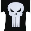 Mens Punisher White Skull T-Shirt - 2 of 4