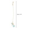 Unique Bargains Pearl Chain Bow Water Cup Pendant 1 Pc - 2 of 4