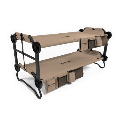 Discobed Youth Kidobunk 2 Person Bench Bunked Double Camping Bunk