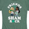 Women's - Barbie - St. Patrick's Day Friends Sham Rock Short Sleeve Graphic T-Shirt - 2 of 4