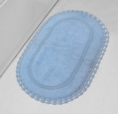 Hampton Crochet Collection Cotton Reversible Tufted Bath Rug - Home Weavers