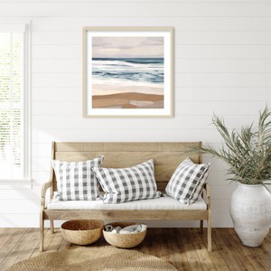 Amanti Art Surfside I by Victoria Borges Wood Framed Wall Art Print - 1 of 4