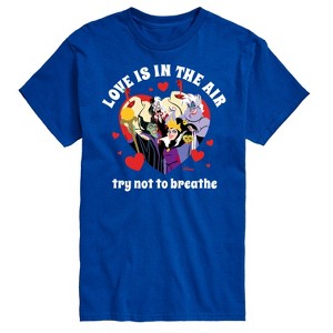 Men's - Disney Villains - Valentine's Day Short Sleeve Graphic T-Shirt - 1 of 4