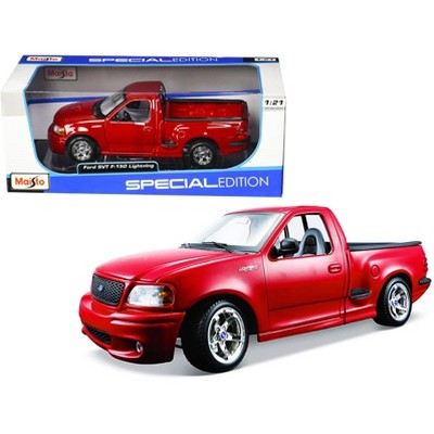 Ford SVT F-150 Lightning Pickup Truck Red 1/21 Diecast Model Car by Maisto