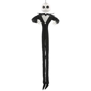 Seasons USA Jack Skellington Hanging Prop Halloween Decoration - 4 ft - Black - 1 of 4
