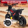 24V Electric Dirt Bike for Teens, Off-Road Motorcycle w/Hydraulic Brakes, Powered Riding On Bike Car for Boys Girls 6-12, Kids Ride On Car - 3 of 4
