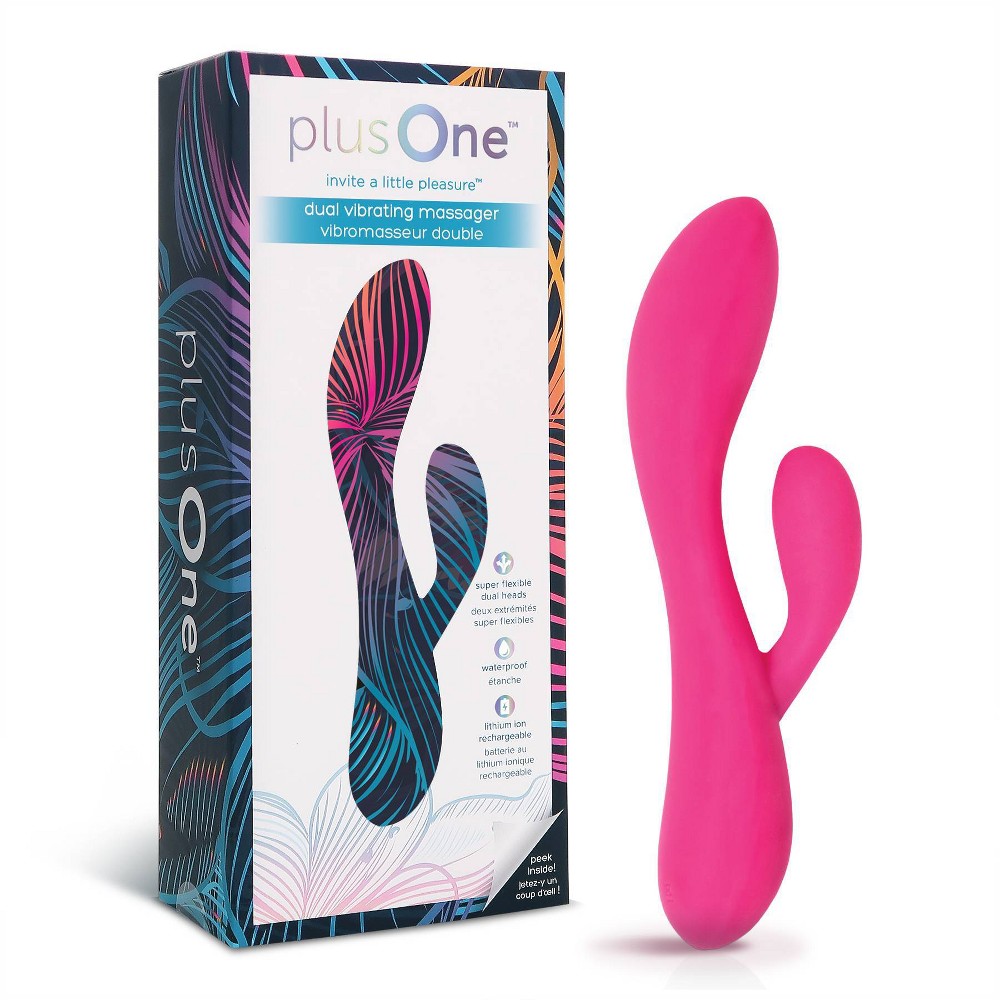 plusOne Waterproof and Rechargeable Dual Rabbit Vibrator