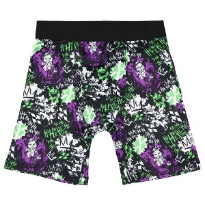 Batman The Joker Boxer Briefs Men's Ha Ha Ha Harley Quinn TF Underwear Multicolored - 1 of 3