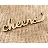 12ct Cheers Antique Bottle Opener Gold