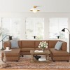 Rennnsan Velcora 14" W 1 -Light Gold Foiled Dimmable Mid-century Globe Semi Flush Mount in Black & White - 4 of 4