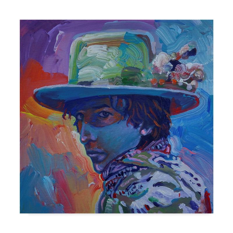 Trademark Fine Art -Howie Green 'Bob Dylan S' Canvas Art, 2 of 4