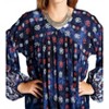 Women's Baby Doll Bohemian Peasant Mini Dress - Velzera - 4 of 4