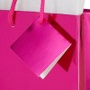 Blue Panda 20 Pack Small Metallic Hot Pink Birthday Gift Bags for with White Tissue Paper, 7.9 x 5.5 x 2.5 In - 3 of 4