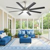 BestParts 66" Large Ceiling Fan with Dimmable LED & Smart Remote Control - 3 of 4