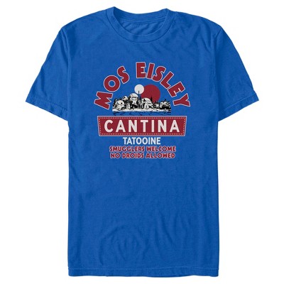Men's Star Wars: A New Hope Mos Eisley Cantina Logo T-shirt : Target