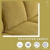 XIZZI 3 Seater Sofa Couch with Deep Seats, Modern Upholstered Sofa with Armrests, Comfy Couches for Living Room, Bedroom and Office - 3 of 4
