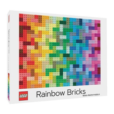 Lego Rainbow Bricks 1000pc Puzzle