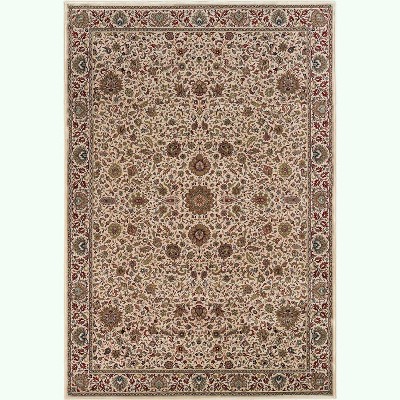 Oriental Weavers Ariana 172W3 Ivory/ Green Indoor Area Rug - 5'3" x 7'9"